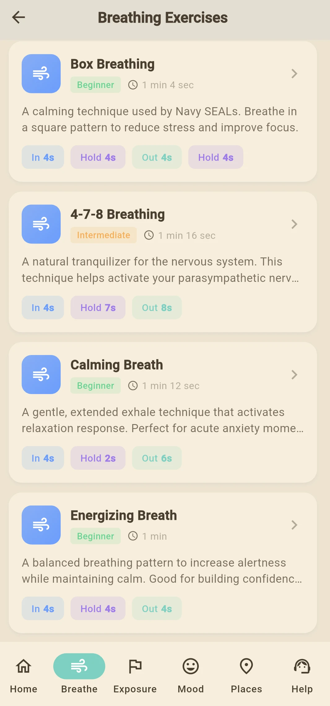 Anxieaze: Calm Anxiety & Panic screenshot