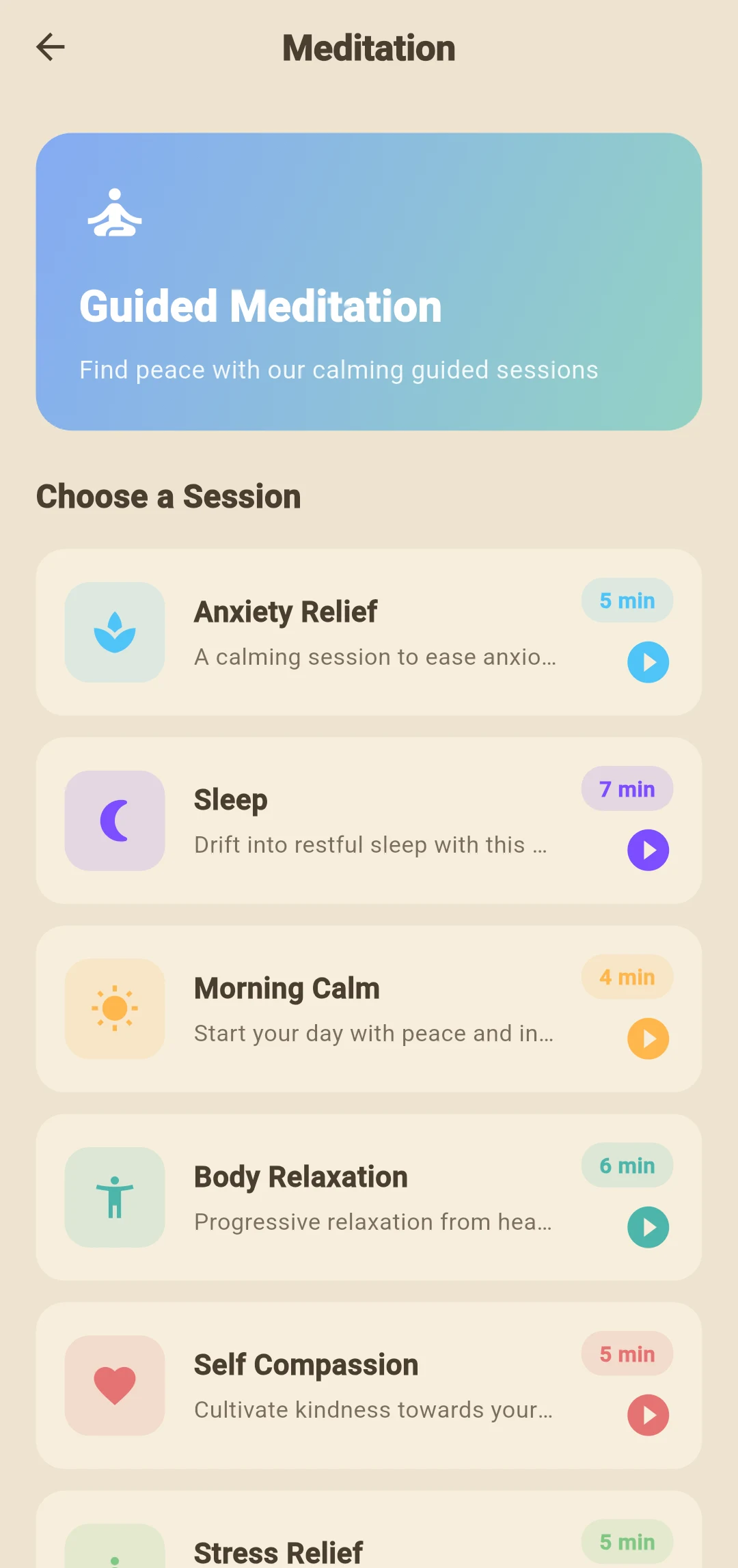 Anxieaze: Calm Anxiety & Panic screenshot